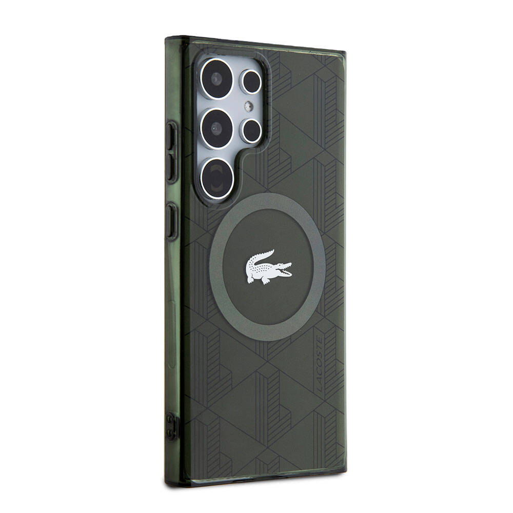 Galaxy S24 Ultra Kılıf Lacoste Orjinal Lisanslı M-safe Şarj Özellikli Çift Katmanlı Timsah Logolu Blend Monogram Kılıf Galaxy S24 Ultra Kılıf Lacoste Orjinal Lisanslı M-safe Şarj Özellikli Çift Katmanlı Timsah Logolu Blend Monogram Kılıf